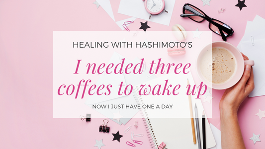 I was that person - that needed three coffees to feel awake.
