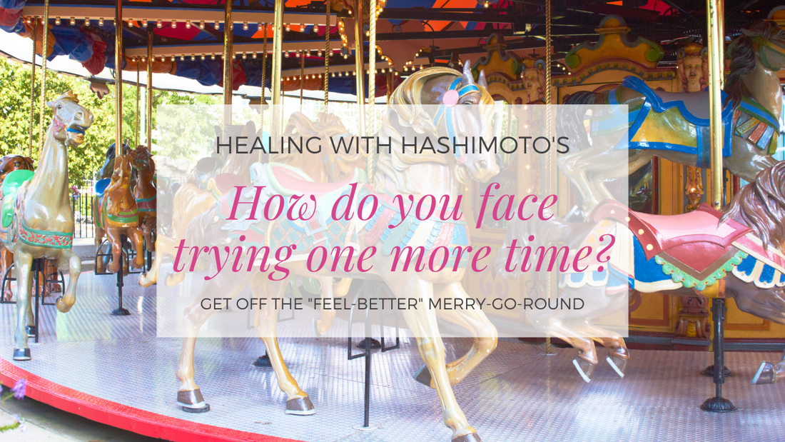 How do you face trying one more thing?